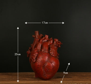 Heart Sculpture Plant Pot For Home Decor
