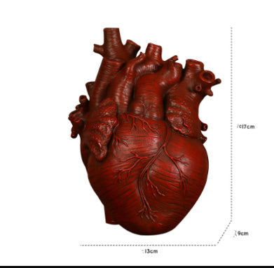 Heart Sculpture Plant Pot For Home Decor