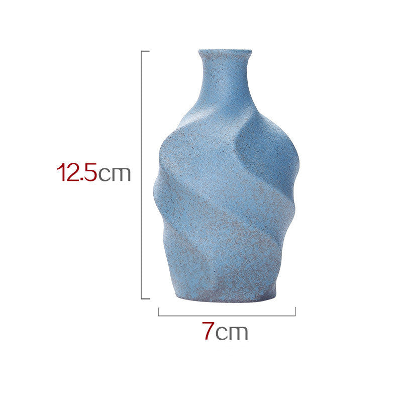 Japanese Style Handcrafted Ceramic Vase
