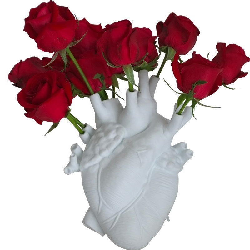 Heart Sculpture Plant Pot For Home Decor