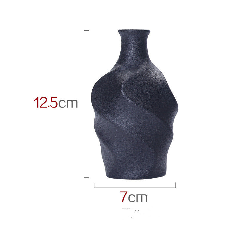 Japanese Style Handcrafted Ceramic Vase