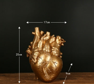 Heart Sculpture Plant Pot For Home Decor