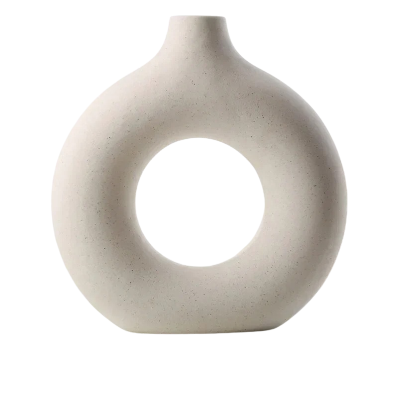 "Donuts" Ceramic Vase – Uniquely Stylish and Functional