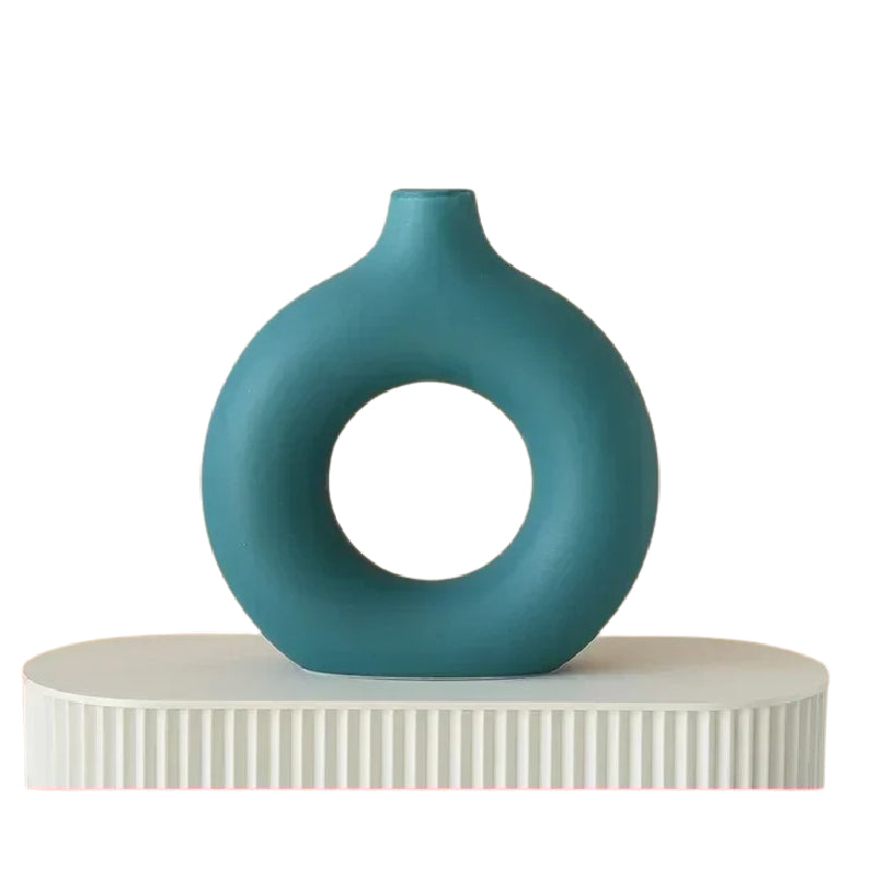 "Donuts" Ceramic Vase – Uniquely Stylish and Functional