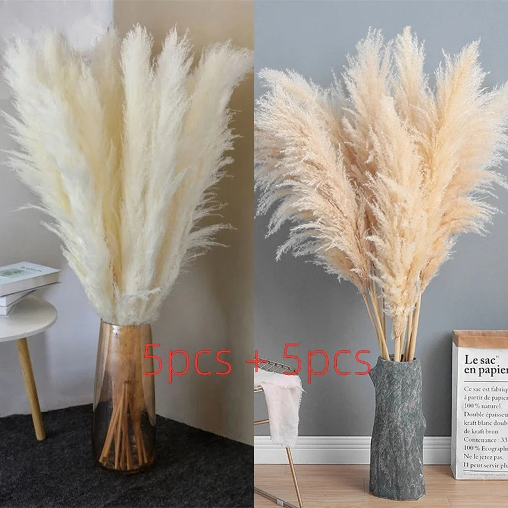 Large Natural Dried Pampas Grass Flowers Bouquet Home Decor