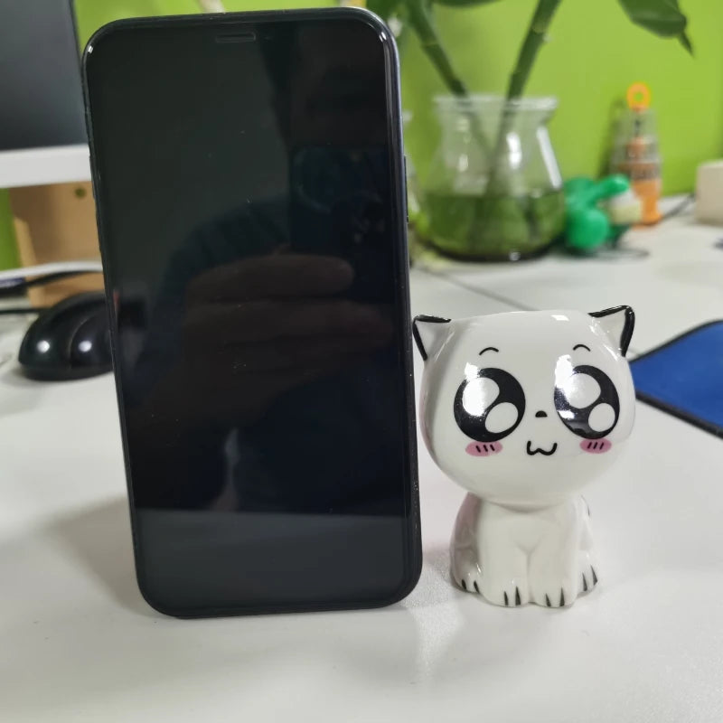 DIY Cute Mini Cat Shaped Ceramic Plant Pot