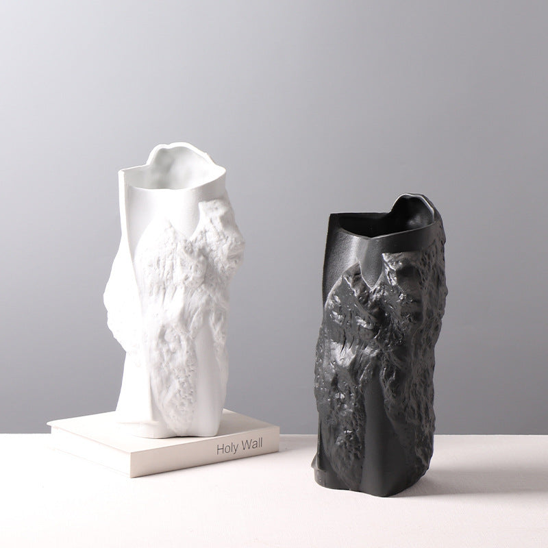 Texture Design Nordic Home Decor Ceramic Vases