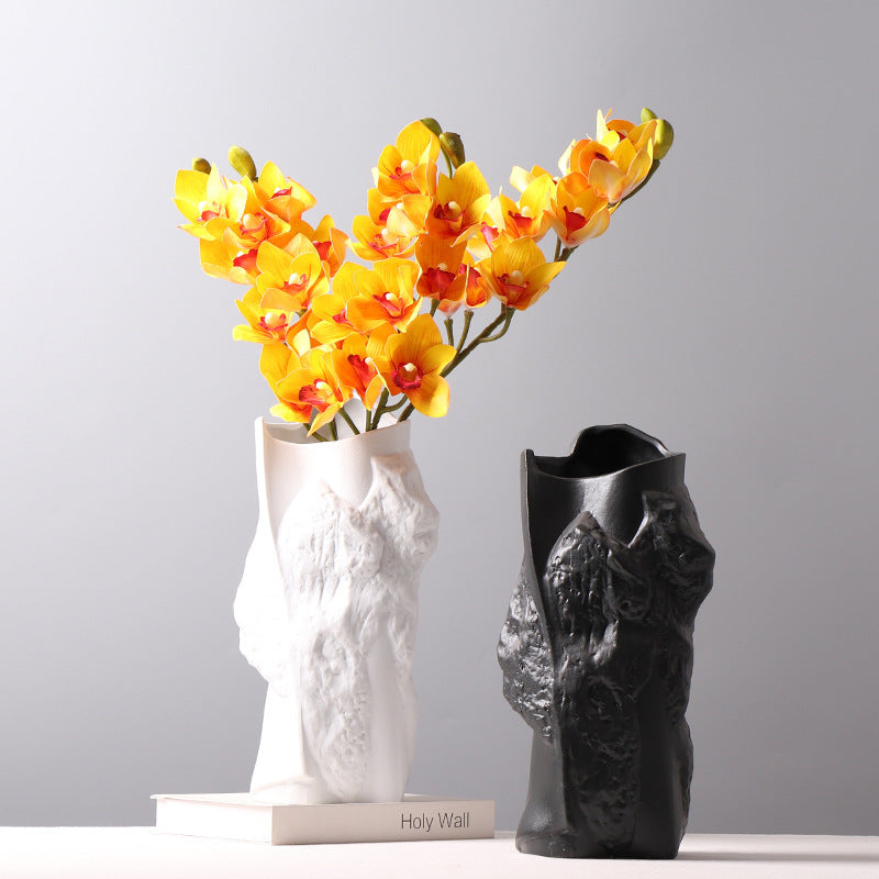 Texture Design Nordic Home Decor Ceramic Vases