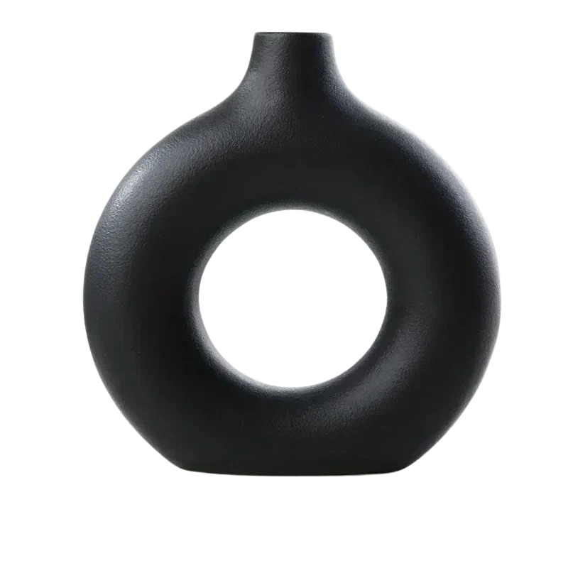 "Donuts" Ceramic Vase – Uniquely Stylish and Functional