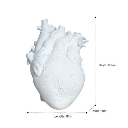 Heart Sculpture Plant Pot For Home Decor