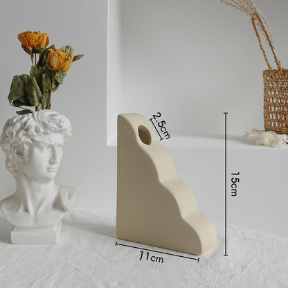 Nordic Ceramic Flower Vase Ornaments Art Vase