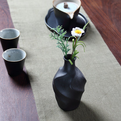 Japanese Style Handcrafted Ceramic Vase