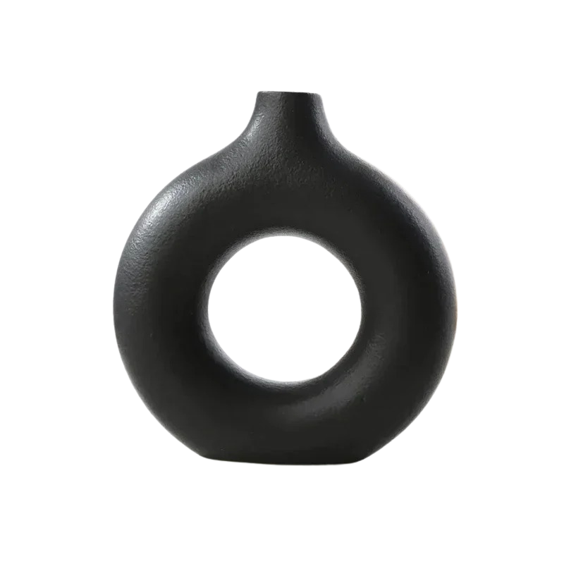 "Donuts" Ceramic Vase – Uniquely Stylish and Functional