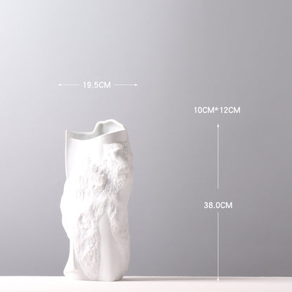 Texture Design Nordic Home Decor Ceramic Vases