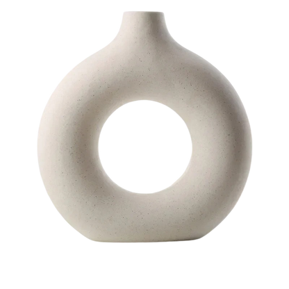 "Donuts" Ceramic Vase – Uniquely Stylish and Functional