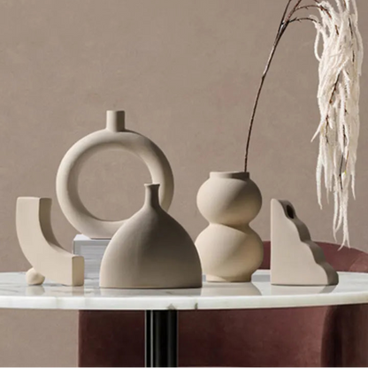 Nordic Ceramic Flower Vase