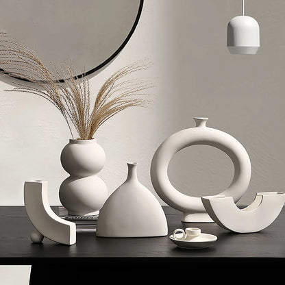 Nordic Ceramic Flower Vase