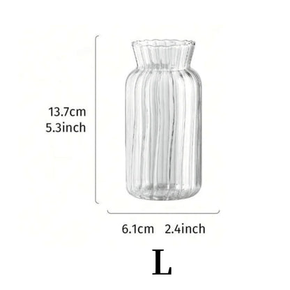 Hydroponic Glass Flower Arrangement Container Vase Table Decor