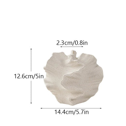 Ceramic Coral Nordic Container for Flower Pampas Grass