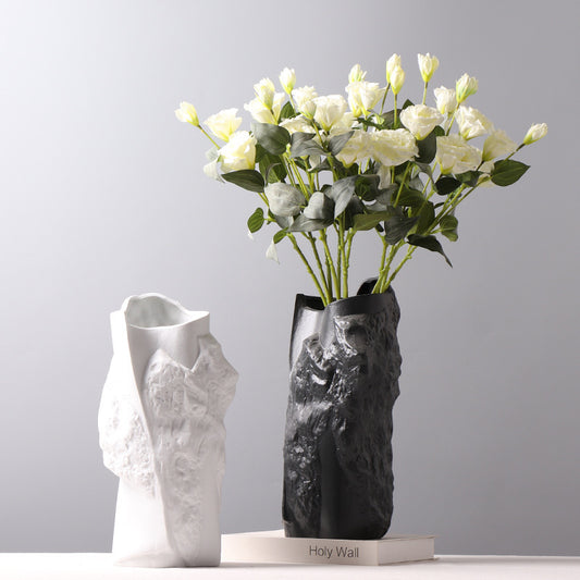 Texture Design Nordic Home Decor Ceramic Vases