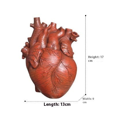 Heart Sculpture Plant Pot For Home Decor